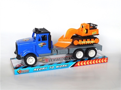 Solid color mop head inertia on-board cart - OBL726668