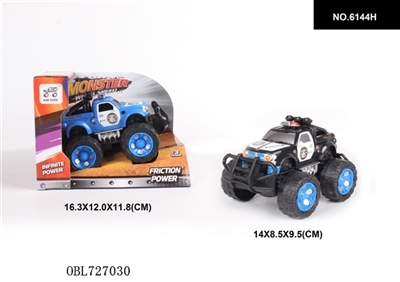 Inertia pickup the police car suv - OBL727030