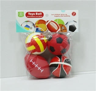 6.3 4 CM PU ball set of four - OBL727493