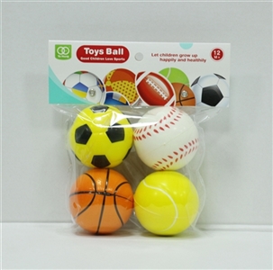 6.3 CM PU ball set of four - OBL727494