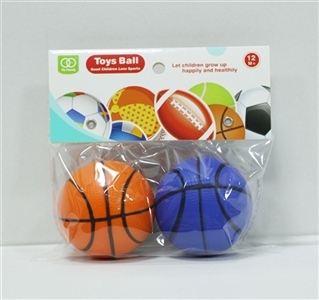 6.3 CM four color PU basketball set of 2 - OBL727506