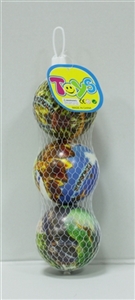 7.6 CM dinosaur PU ball set of three - OBL727510