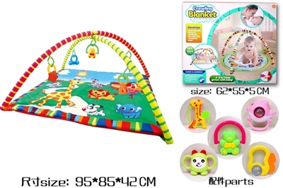 Square baby gym carpet (no music) - OBL729272