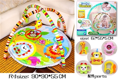 Round the baby gym carpet (with music) - OBL729286