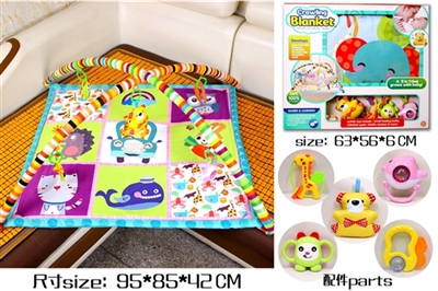 Square baby gym carpet (with music) - OBL729301