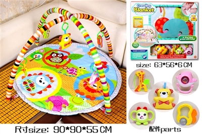 Round the baby gym carpet (with music) - OBL729310