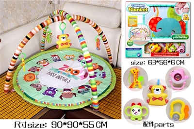 Round the baby gym carpet (with music) - OBL729315