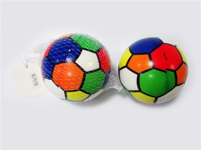 Mesh bag single grain 10 cm 7 colour football PU ball - OBL729375