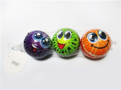 Mesh bag 3 grain 7.6 CM PU ball fruit expression - OBL729388