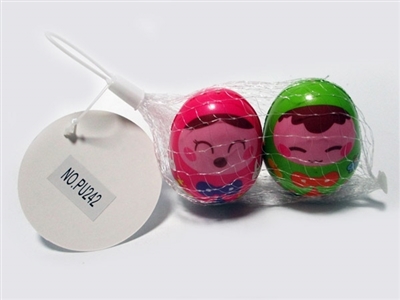 Mesh bag 6.5 2 CM roly-poly dolls PU ball - OBL729421