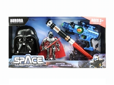 Painted light voice space with telescopic light stick with the ghost jianshi robot with the ghost ma - OBL729651