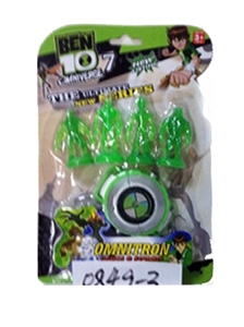 BEN10第七代变身器灯光.音乐(包电)带4个明人 - OBL729754