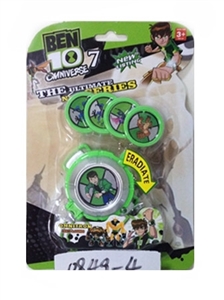 BEN10第七代变身器灯光.音乐(包电)带飞碟发射器 - OBL729755