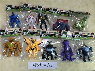 BEN10公仔带灯   10款混装 - OBL729761
