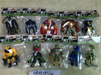 BEN10公仔带灯   10款混装 - OBL729762