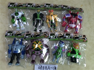 BEN10公仔带投影   8款混装 - OBL729764