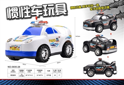 Inertia a police car - OBL729855