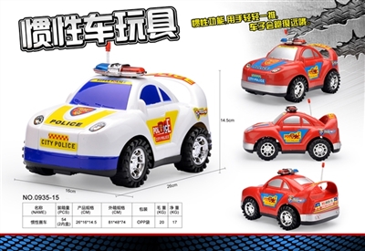 Inertia a police car - OBL729859