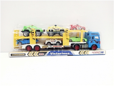 Inertial drag belt ejection head car (yellow, blue) - OBL730014