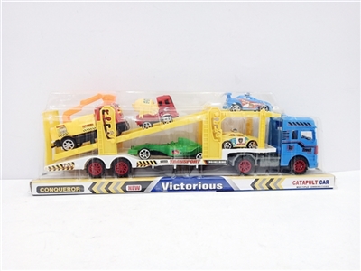 Inertial drag belt ejection head car (yellow, blue) - OBL730022