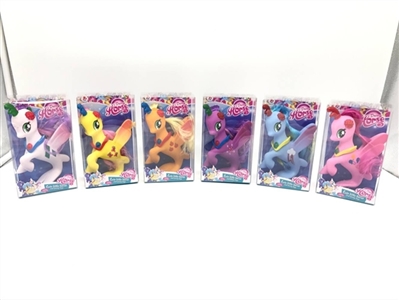 The latest evade glue mermaid horse six mixed - OBL730366