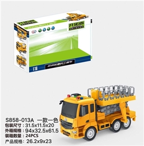 1:16 inertial lift car 4 key strip light music - OBL730785