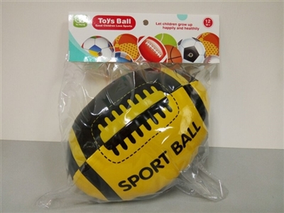 Black and yellow 6 * 9 football - OBL730878