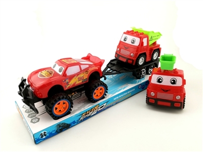 Inertial cross-country story cartoon truck - OBL730966