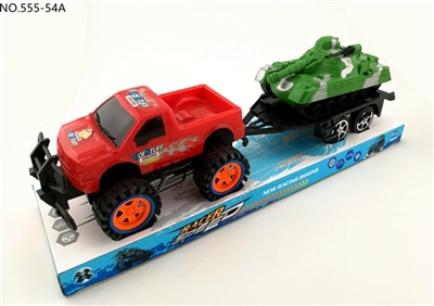 Inertial cross-country truck towing tank - OBL730978