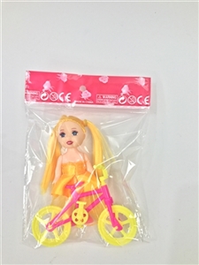Solid body double horse three inches Dispensing clothes Add a bicycle - OBL731312