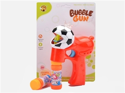 Football with double flashing light music 2 water bubble gun - OBL732769