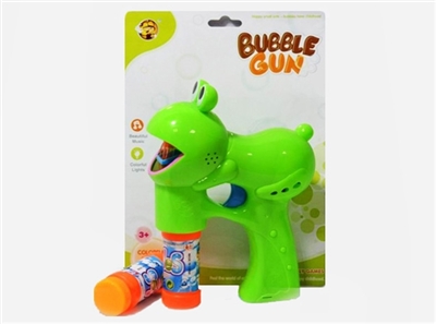Solid color frog bubble gun - OBL732775