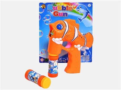 Solid color big clown fish bubble gun - OBL732779