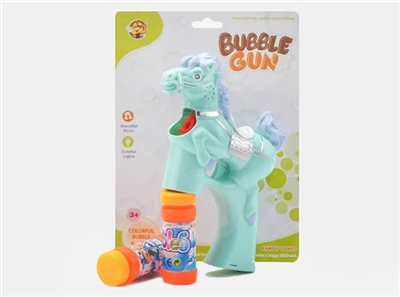 Solid color pony bubble gun - OBL732793