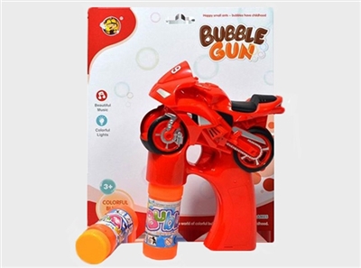 Solid color motorcycle bubble gun - OBL732798