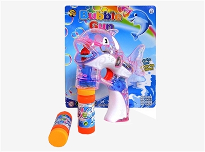 Transparent dolphins bubble gun - OBL732808