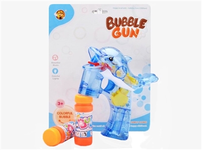 Transparent new dolphin bubble gun - OBL732810