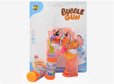 Transparent new clown fish bubble gun - OBL732811