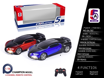 1:16 bugatti remote control car (not package electricity) - OBL733542