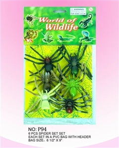 Giant spider PVC / 6 model - OBL733693