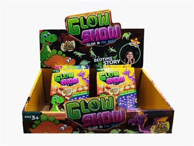 三款夜光动物24小盒装一展示盒 - OBL733727