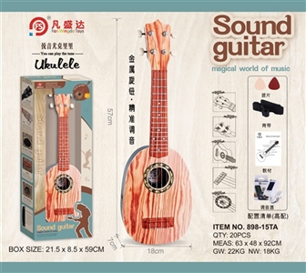23 inches spruce wood texture guitar (high) distribution: professional tuner, straps, tutorials, dia - OBL734012