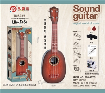 23 inches rose wood texture guitar (high) distribution: professional tuner, straps, tutorials, dial  - OBL734014