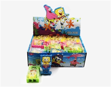 24 only 1 box of double orifice spongebob pencil sharpener - OBL734192