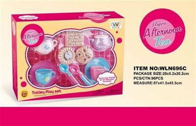 12 PCS color box tea set C - OBL734431