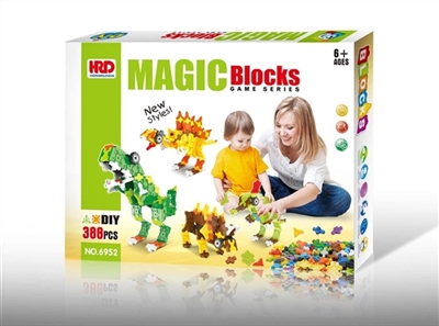 恐龙系列四合一(388PCS) - OBL734597