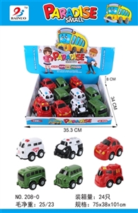 12 environmental inertia cartoon car - OBL734830