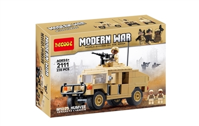 军事系列套装-M1025悍马武装车 - OBL734994