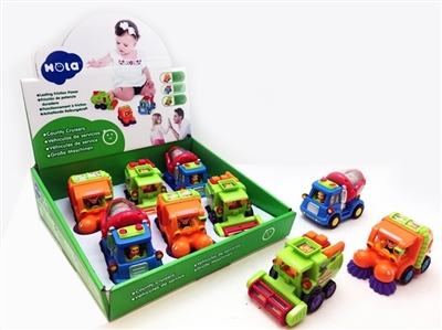 Inertia elantra professional cartoon car (6 pack) - OBL735487