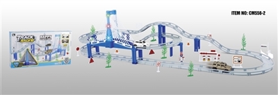 电动城市轨道车带桥 (灯光音乐) - OBL736057